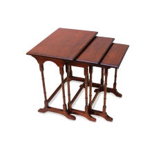 میز عسلی چوبی 3 تیکه – ساخته شده با چوب راش