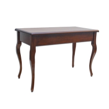 میز تحریر چوبی کلاسیک کشودار و بدون کشو – ساخته شده با چوب راش