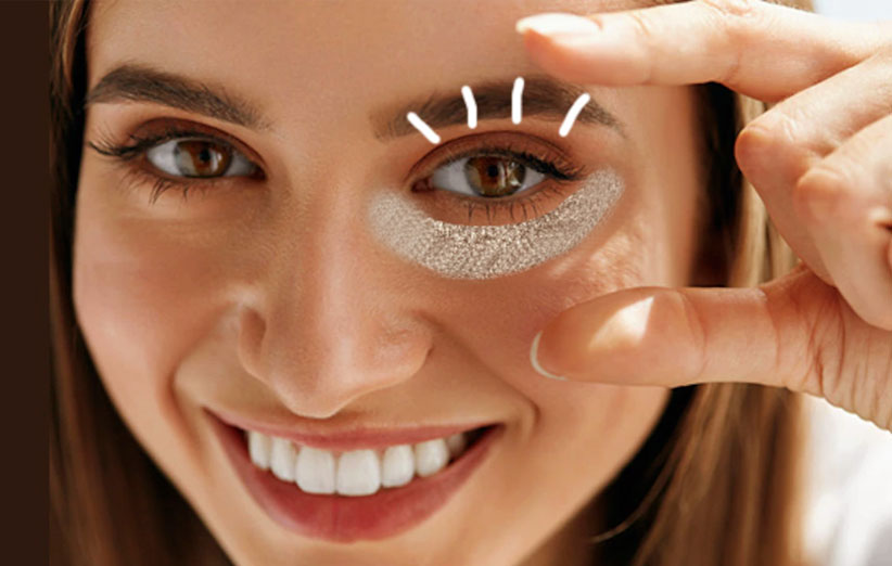 کرم ضد آفتاب مخصوص دور چشم؛ از تابش اشعه های مضر خورشید به پوست اطراف چشم جلوگیری میکند.